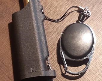 Dynaquiver, hoes voor DynaVap M7, compact draagbaar, dubbele kamers, zelfopwindend snoer, gratis verzending