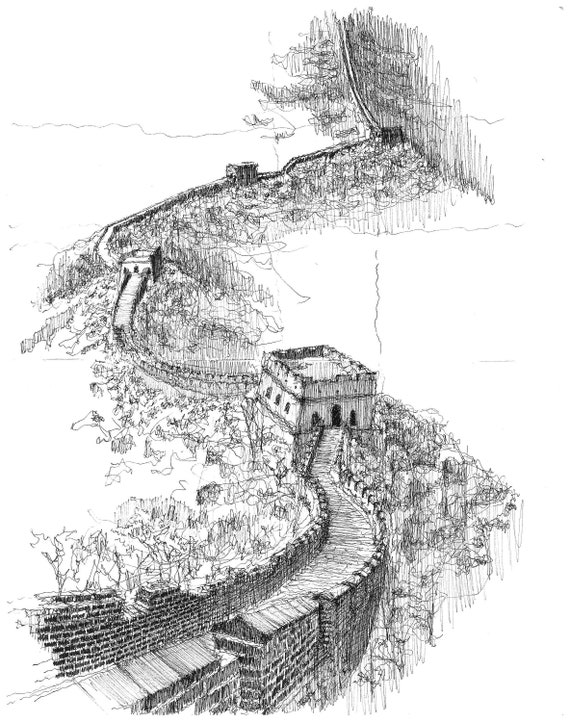 Gran Muralla China China Print Great Wall Of China Print - Etsy España Gran Muralla China China Print Great Wall Of China Print - Etsy España