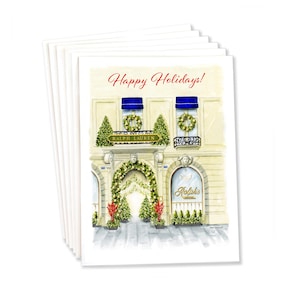 Christmas Cards: Set of 6 Ralph's Coffee Christmas cards