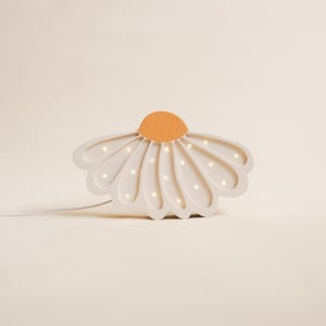 Magical Wooden Flower Night Light for Kids-Remote Controlled, Personalized Gift, Dimmable & Timer, Perfect Gift for Kids, Daisy Night Lights