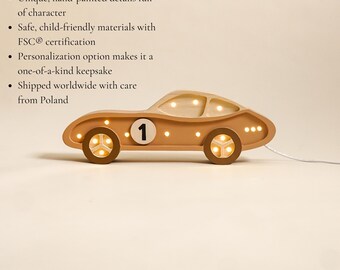 Lampe 3D Voiture Serie 3 E30, Idée Cadeau Fan De Voiture, Veilleuse Tactile Led, Effet Hologramme 3D, Idée Cadeau Noël Anniversaire