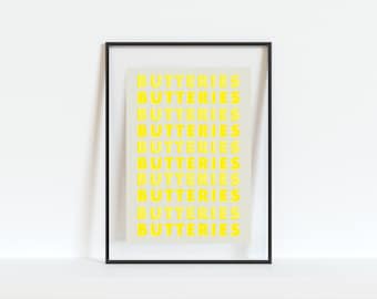 Butteries Kitchen Print | Scottish Print | Aberdeenshire