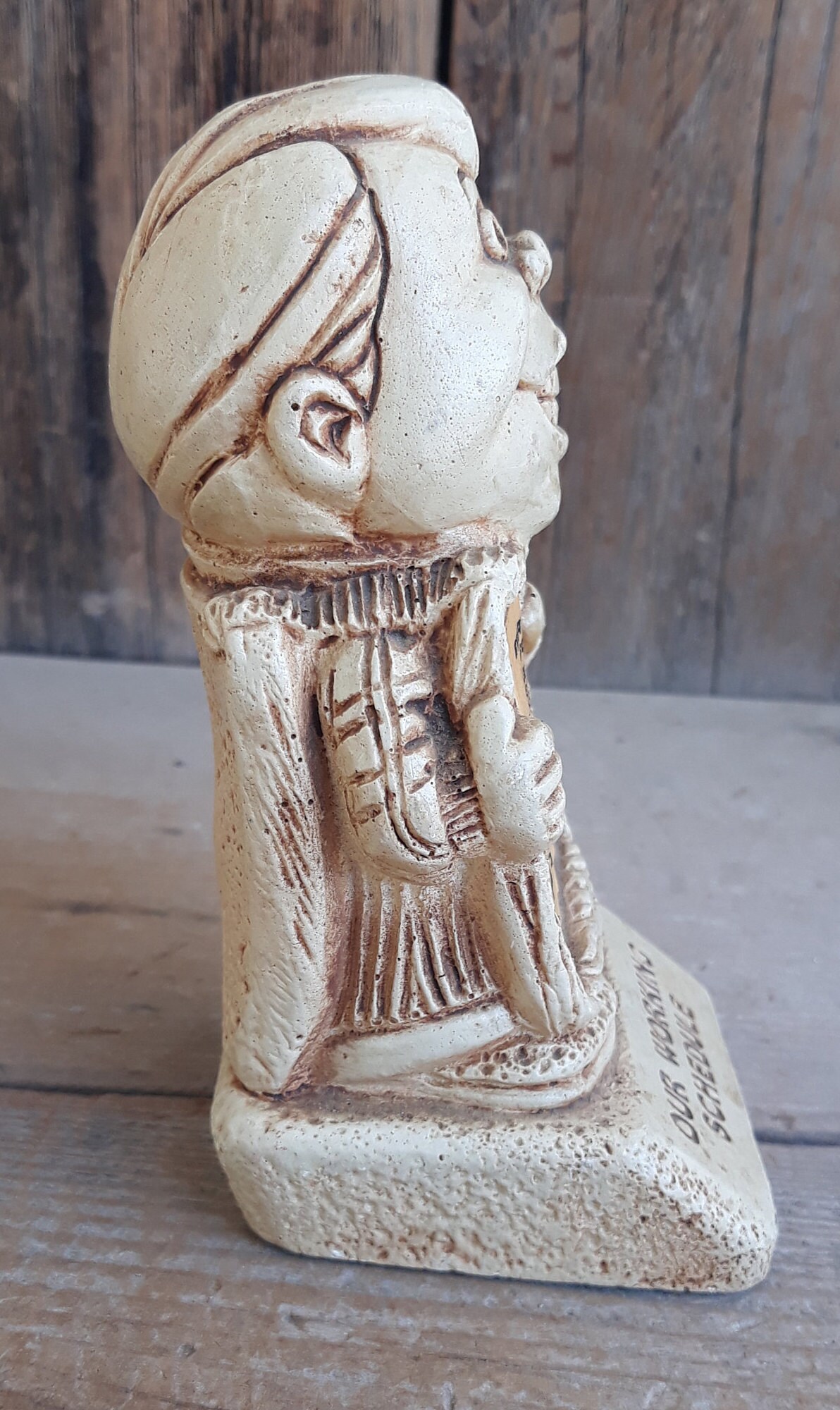 Vintage 1970s Paula Statue Figurine Our Working Schedule Etsy