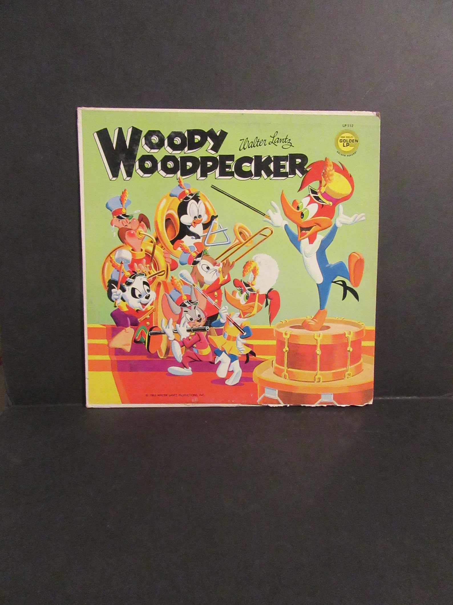 Vintage Woody Woodpecker LP Record Walter Lantz Vintage LP | Etsy
