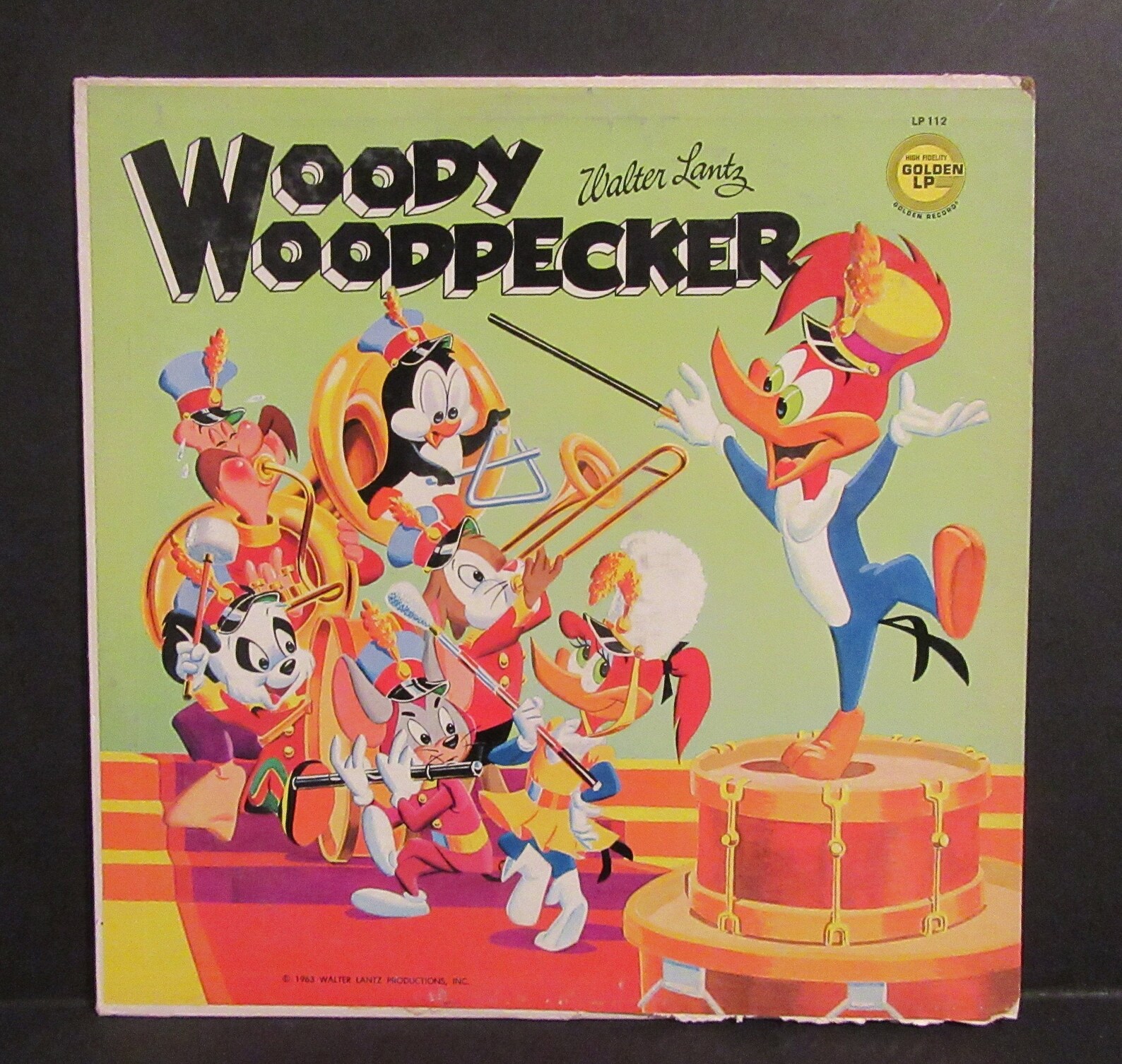 Vintage Woody Woodpecker LP Record Walter Lantz Vintage LP Etsy