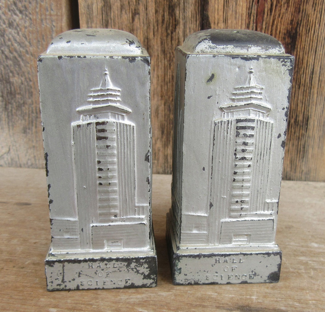 Vintage 1934 Chicago World's Fair Salt & Pepper Shakers Etsy