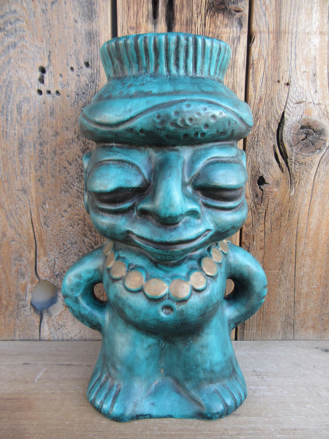 Vintage Tiki Figure Ceramic Tiki Figure Tiki Tiki God Etsy