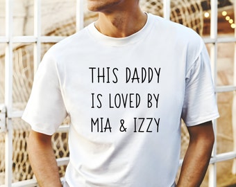 Daddy T Shirt, Father's Day Gift, Daddy Gift, Gift For Daddy, Father's Day T Shirt, Birthday Gift For Daddy, Personalised T Shirt