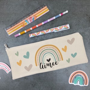 Federmäppchen Kinder, Schulanfang Federmäppchen, personalisierte Federmäppchen, süße Federmäppchen, Boho Federmäppchen