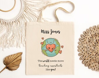 Personalized Teacher Tote Bag: End of Year Gift