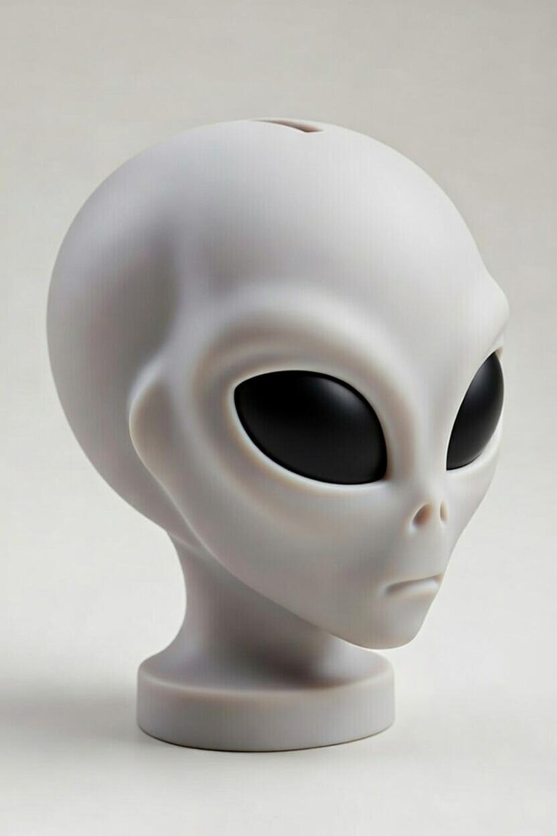 Alien Head Piggy Bank - Etsy