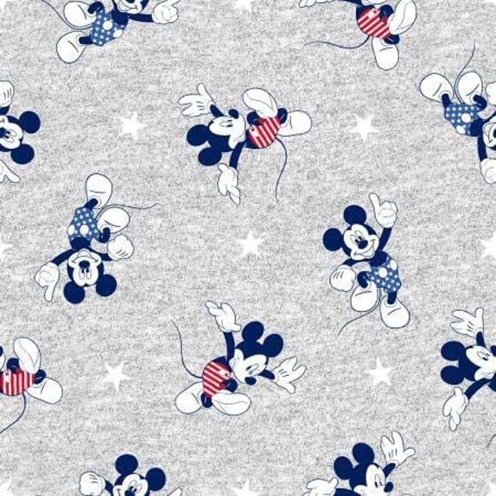 Disney Fabric Cartoon Fabric Disney Mickey Fun Toss Grey Etsy