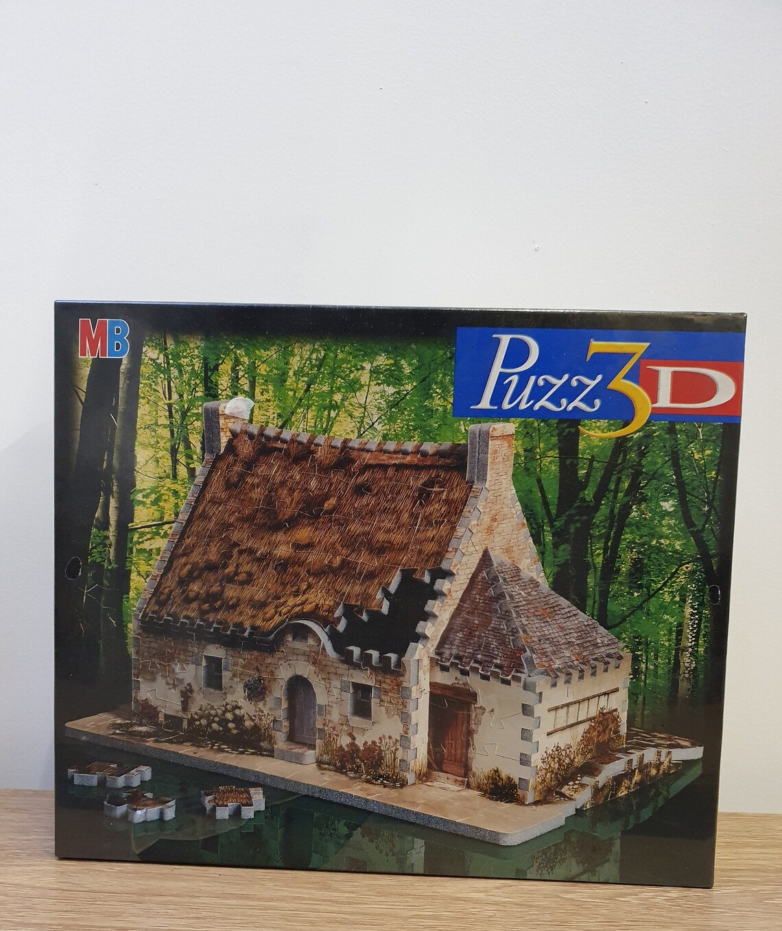 Puzz 3D MB games Breton House 264 piece 3D puzzle vintage 1997 Etsy