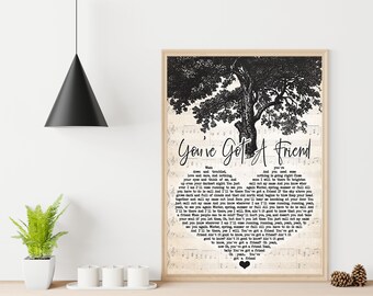 Youve Got A Friend Carole King Etsy