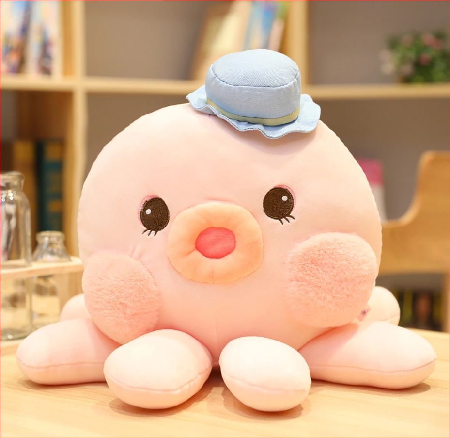 1PCS 20/30/40cm Cartoon Octopus Plush Toy Kawaii Soft Stuffed | Etsy