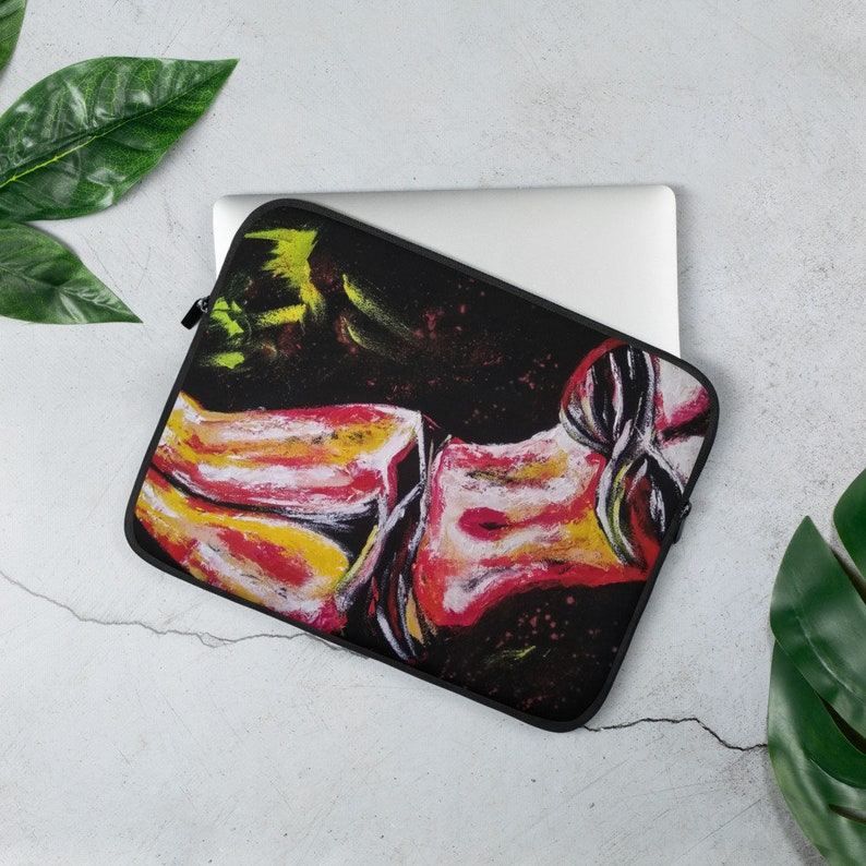 Sexual female nude Women Body Abstract Paint Laptop Sleeve Case Cover pop art decor etsy laptop sleeve laptop sleeve 13
