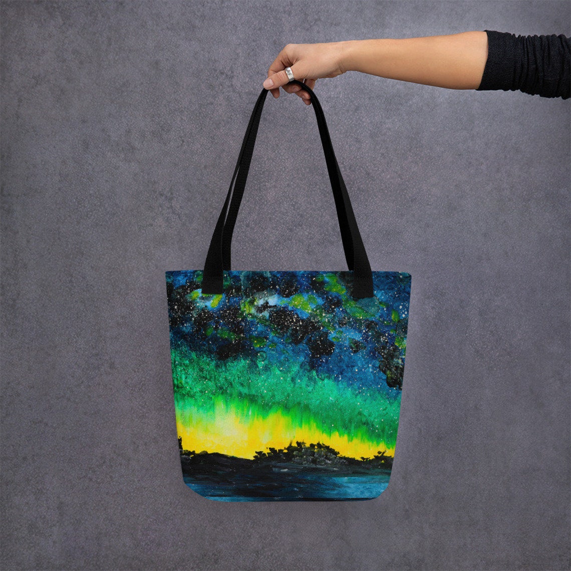GXVUIS On Cruise Time Canvas Tote Bag - Reusable Beach Shopping Bag, 15.7x13.7 Inches - View #4