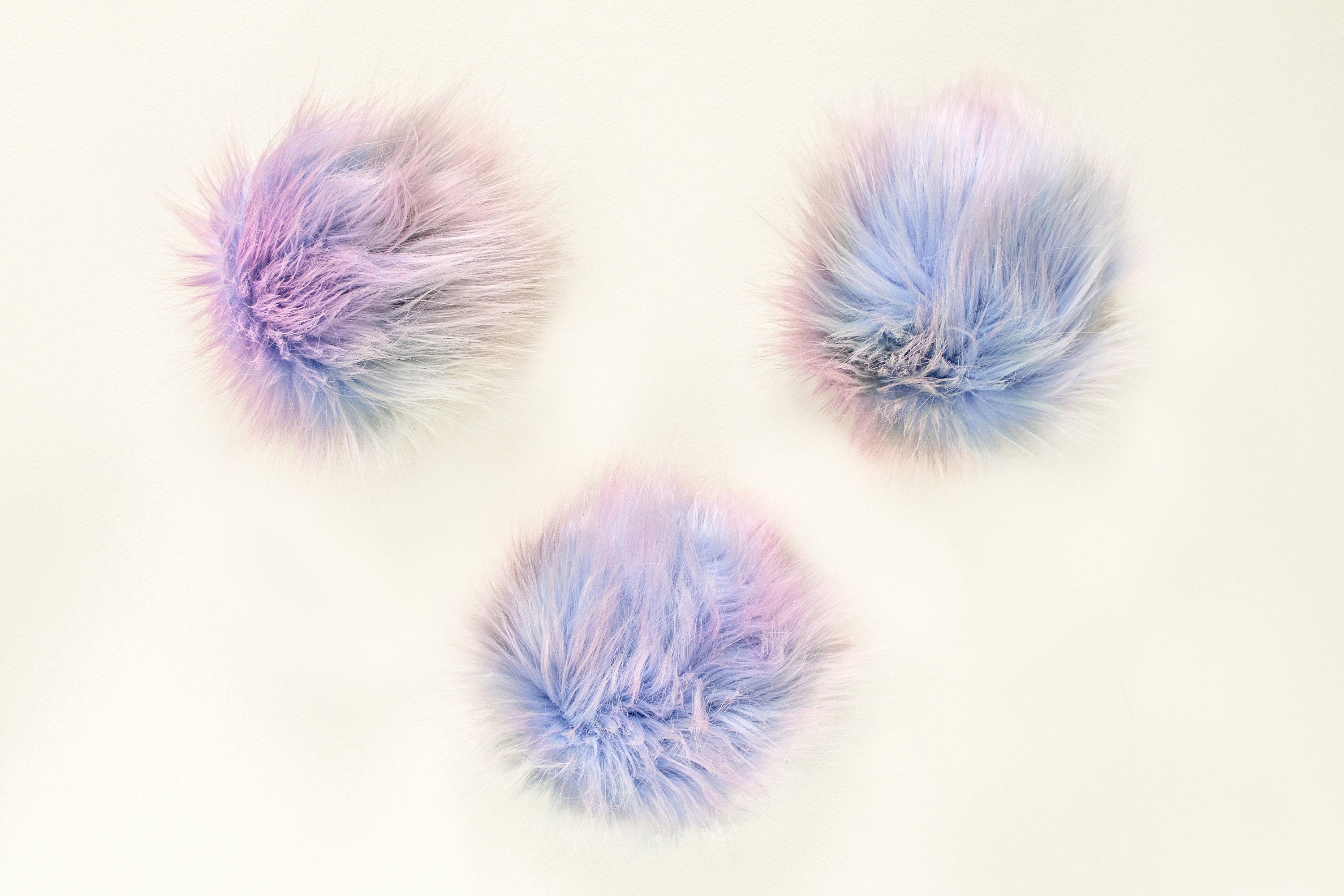 Luxury Faux Fur Pom Pom unicorn 