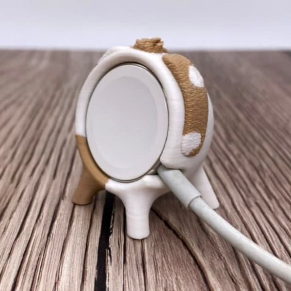 Apple Watch Charger Stand/Cover - Dog 3D Printed Accessory