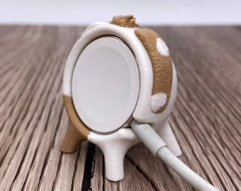 Apple Watch Charger Stand/Cover - Dog 3D Printed Accessory