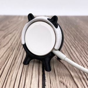 Soporte/Cubierta del cargador del Apple Watch - Accesorio impreso en 3D del oso panda