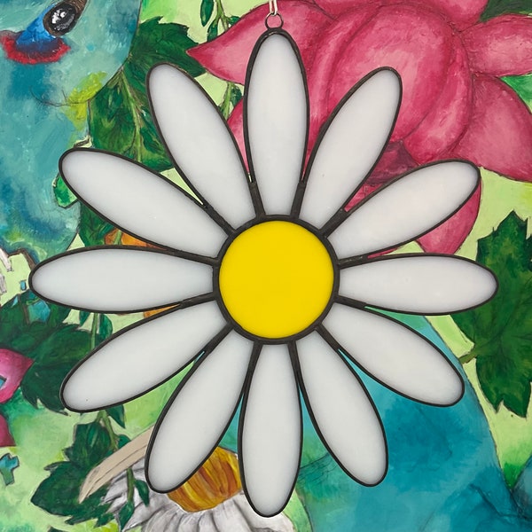 Daisy Suncatcher Etsy