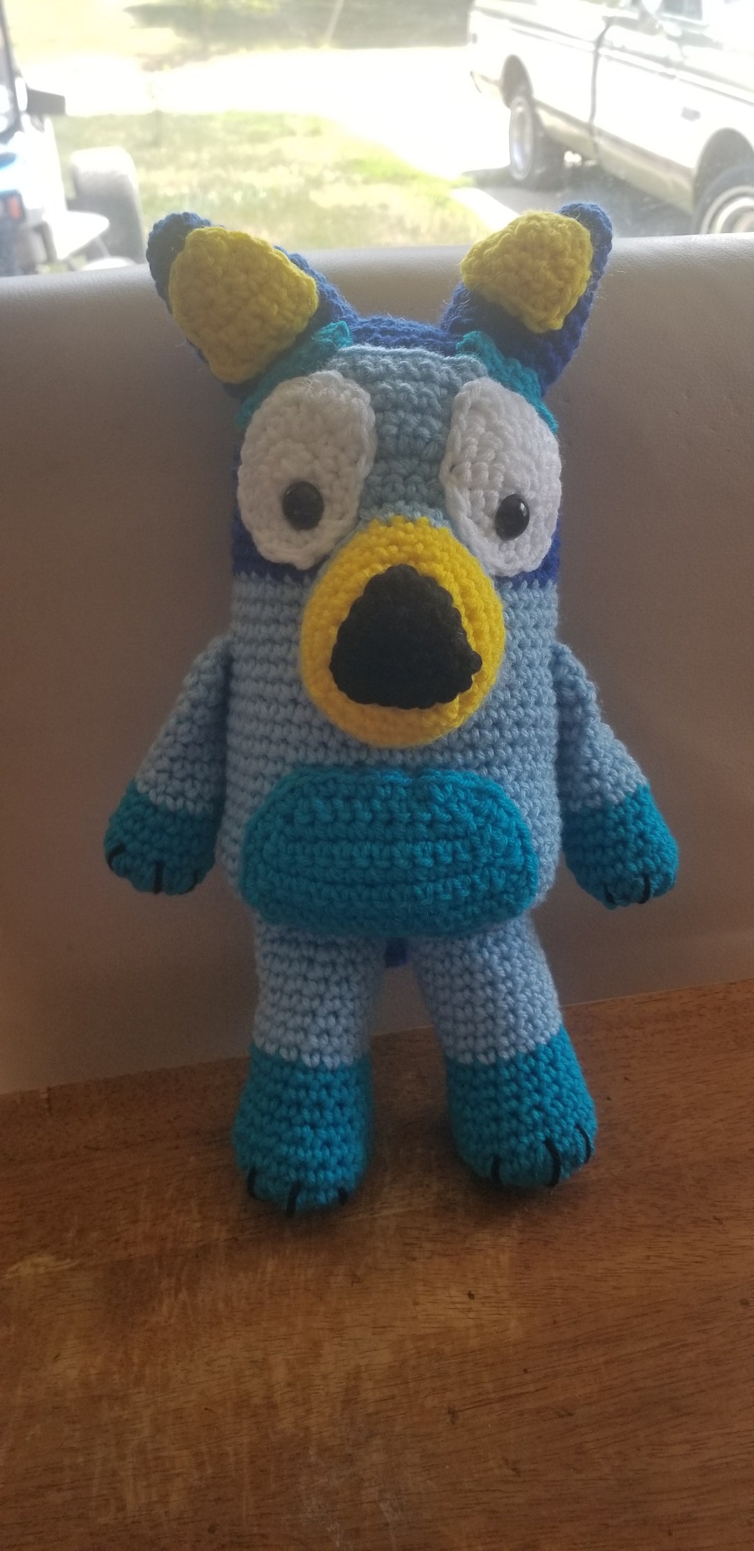 Bluey the Blue Heeler Stuffed Toy Etsy