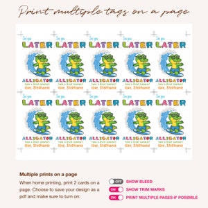 Printable Editable End of Year Last Day of School Tag Friends Gift Tag ...