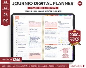 Goodnotes planner, ipad planner, notability planner, Digital journal, daily digital planner, 2022 2023 planner digital Dated Digital Planner