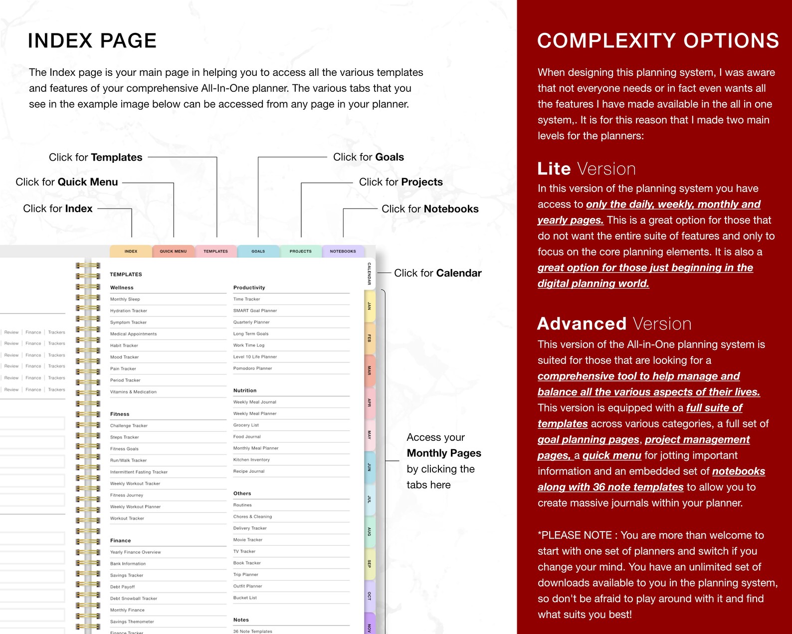 Goodnotes Planner Ipad Planner Notability Planner Digital Etsy Australia