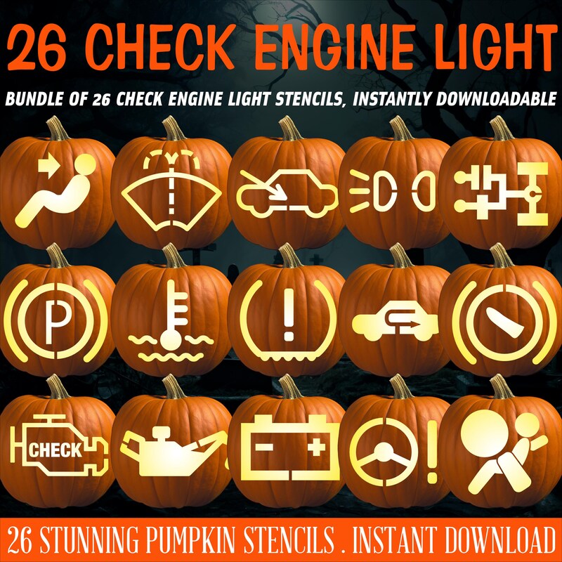 Car Pumpkin Stencils Etsy Car Pumpkin Stencils Etsy