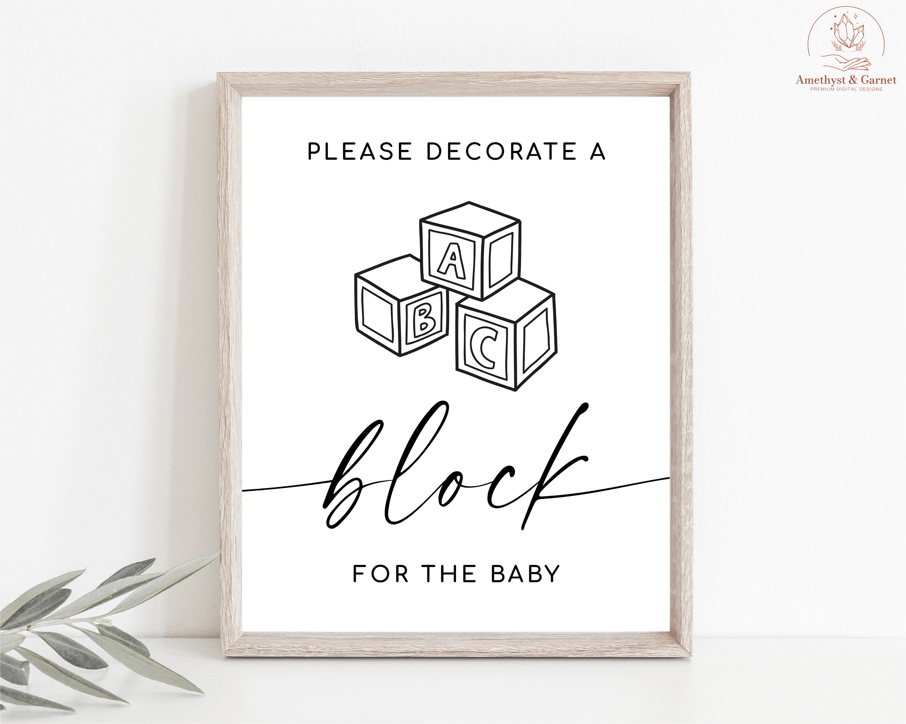Baby Shower Block Letters, Large Wooden Alphabet Blocks, Large Wooden  Blocks, Letter Blocks, Personalized Baby Blocks, ABCD, 14 x 14