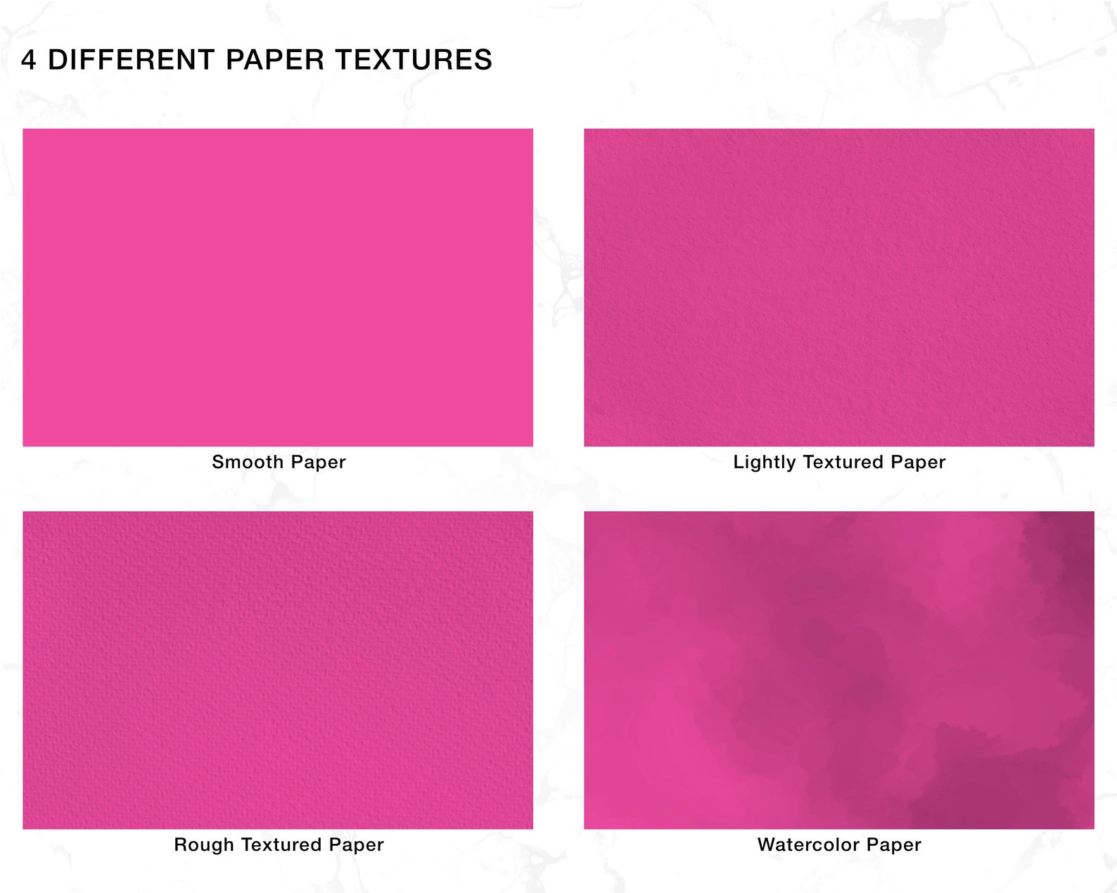 Hot Pink Digital Notepaper Templates Notetaking Digital Etsy