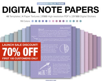 Digital Note Paper Templates Templates Notetaking, Digital notebook Portrait vertical Digital Note Taking Template, Digital Notepad student