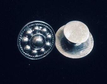 Antique Cufflinks Sterling Silver Family Heirloom