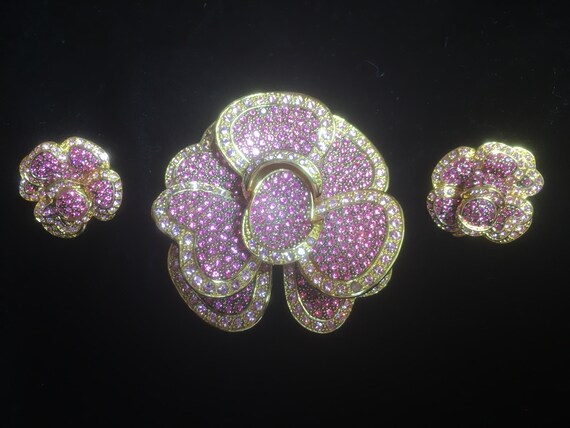 Vintage Classic Collection Joan Rivers Pink Flower