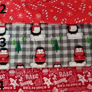 Holiday Fabric, 100% Cotton Fabric, Soft Flannel, Ships Fast