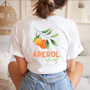 Holy Aperoli Vintage tshirt / They See Me Aperollin Alcohol Aperol Spritz Funny Quote Shirt / Best Friend Gift / Gift Woman Gift Man