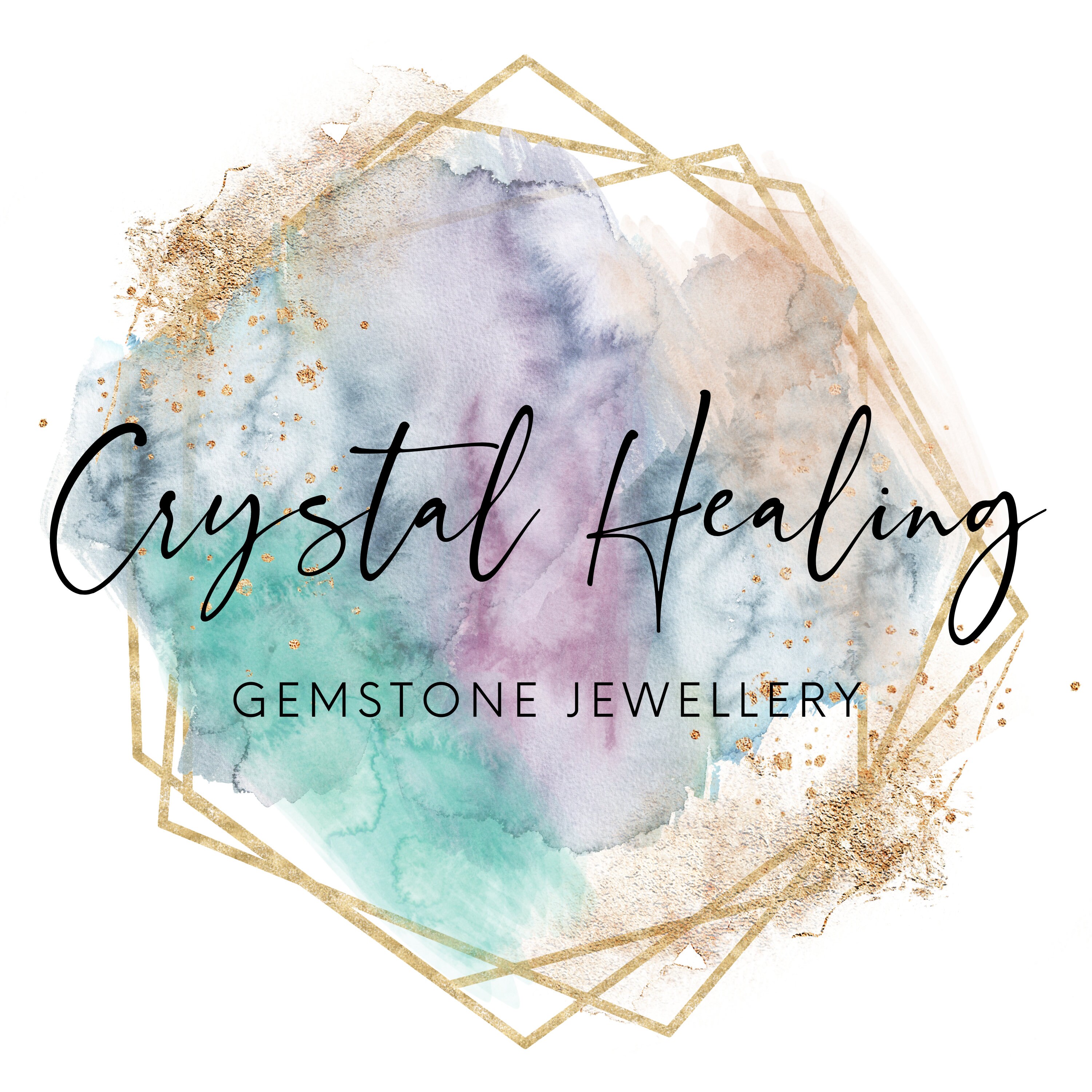 Crystal Logo Watercolour Logo Jewellery Logo Resin Logo Etsy