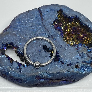 16 gauge 7/16 annealed fixed bead ring