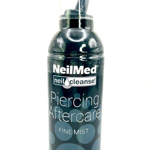 Wound wash (fine mist piercing spray) sterile saline solution (6.3 oz cans)