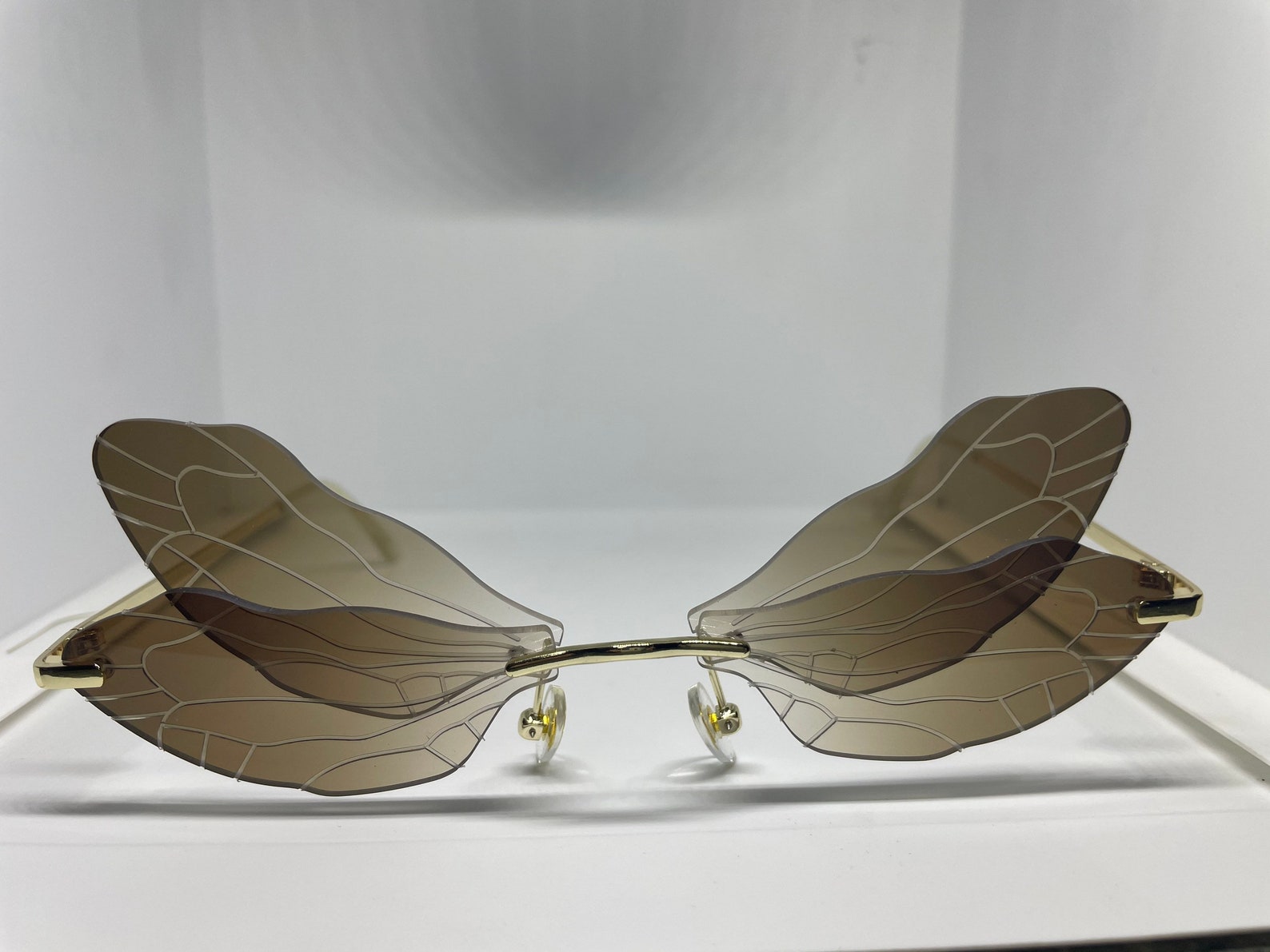 Dragonfly wing glasses select color option Etsy