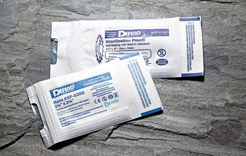 Sterilization pouch 5 14\u201d x 10\u201d box of 200 pcs