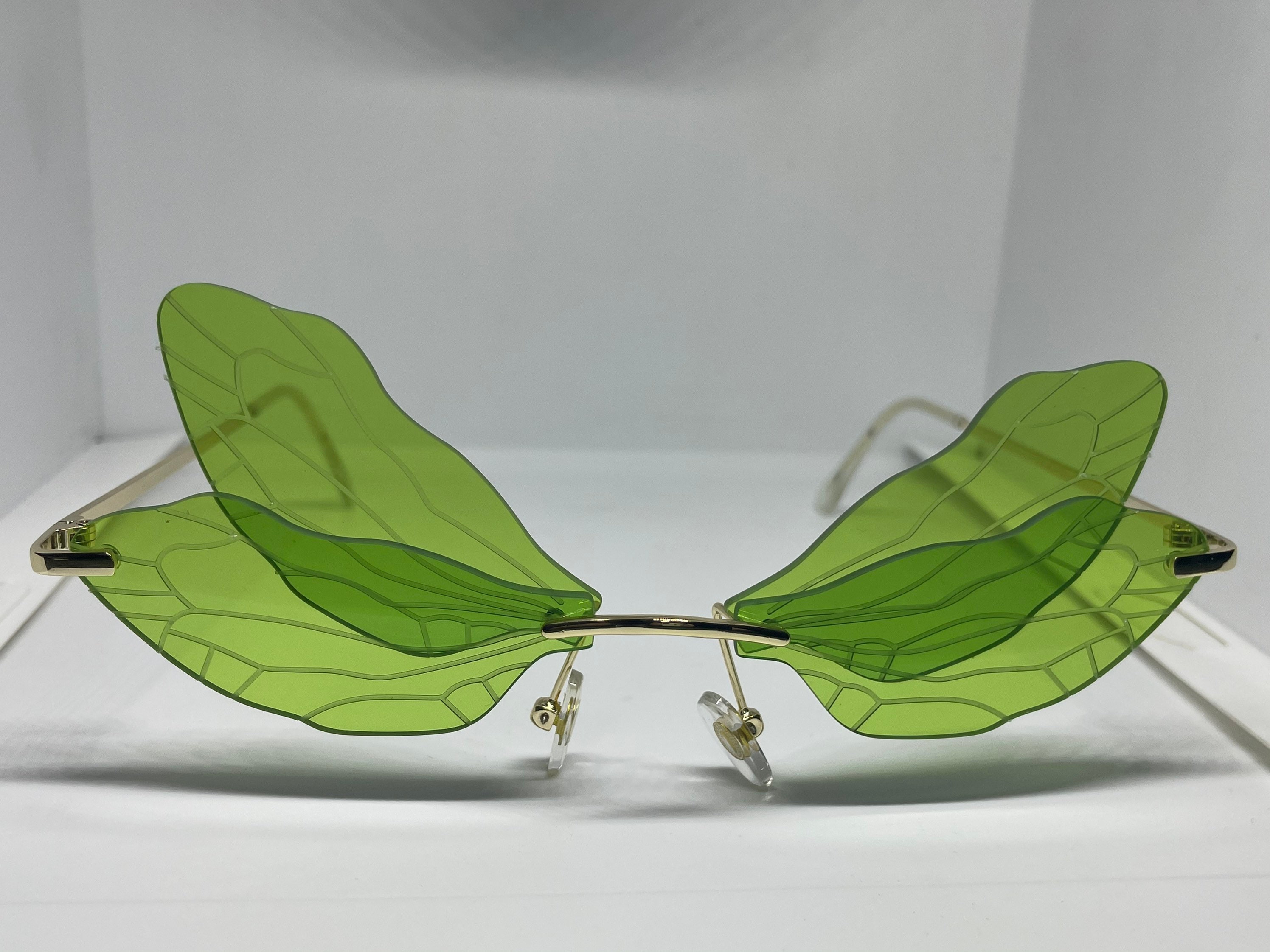 Dragonfly Wing Glasses select Color Option Etsy