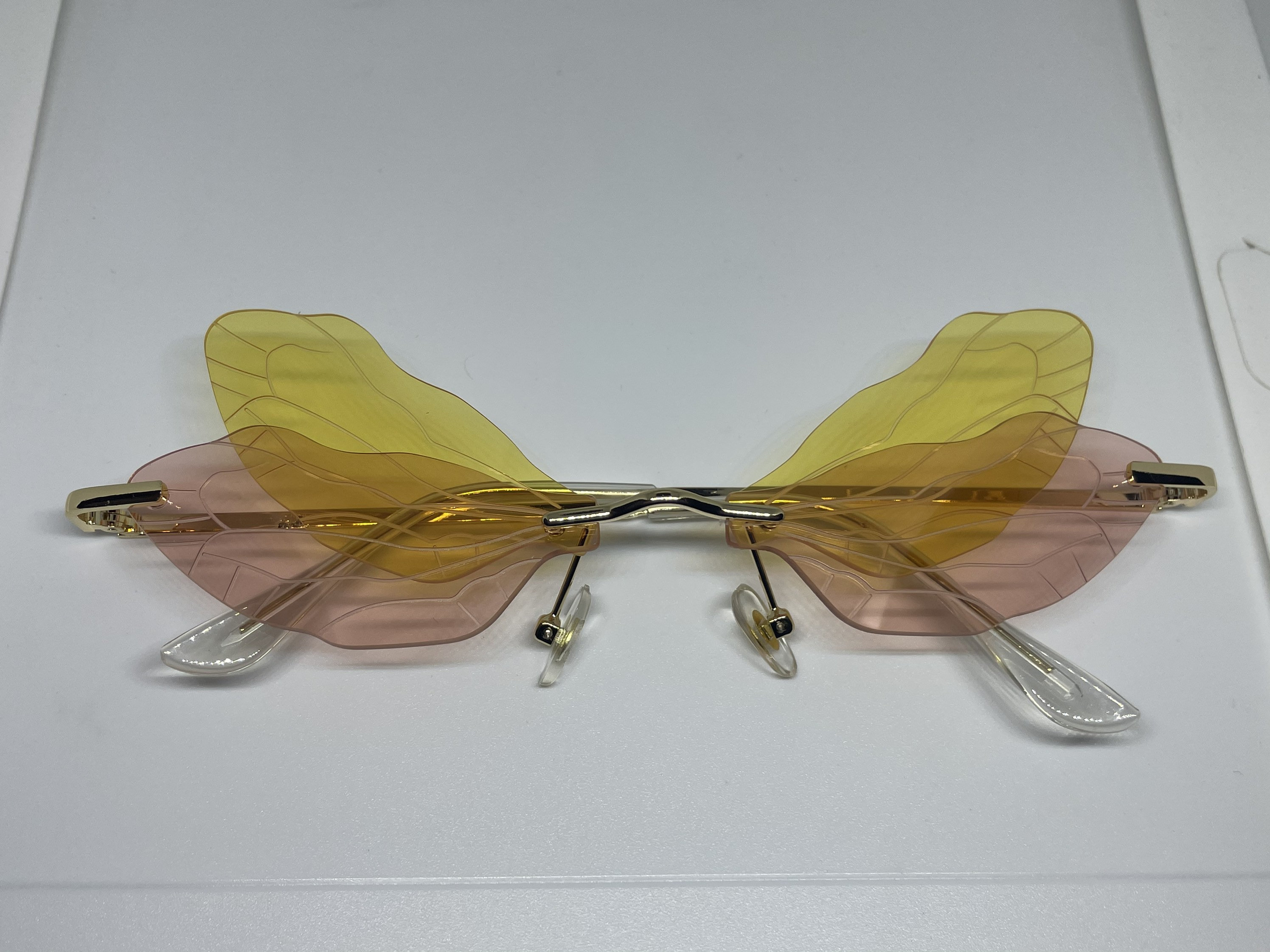 Dragonfly wing glasses select color option Etsy