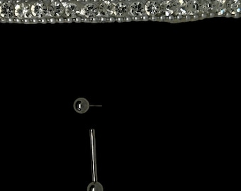 14 Gauge 5/8” Threadless ASTM F136 Titanium Threadless Straight Barbell.