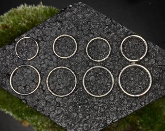 Titanium Hinged Ring