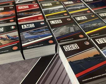 World Airport Trading Cards 2026. 1 X Sealed Pack With 2 Packets