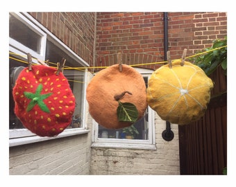 Strawberry beret