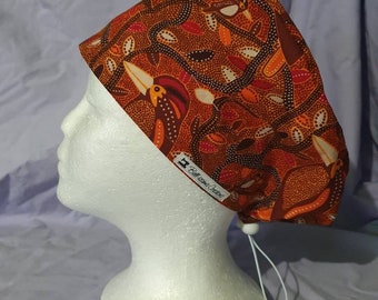 Assorted Scrub Hats - Toggle/Elastic - Kookaburra - Frozen - Minions - Cats